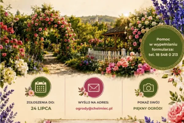 Konkurs „Kwiatowy Zawrót Głowy 2026” przedłużony – nagroda 3000 zł czeka