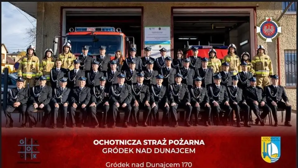 Pożar trawy w Bartkowej Posadowej – interwencja OSP Gródek nad Dunajcem