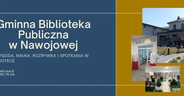 Biblioteka w Nawojowej zamknięta w najbliższy piątek i poniedziałek