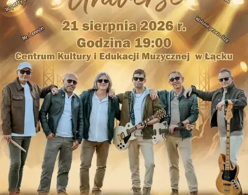 Zespół Universe wystąpi w Łącku – koncert pełen wspomnień już 21 sierpnia