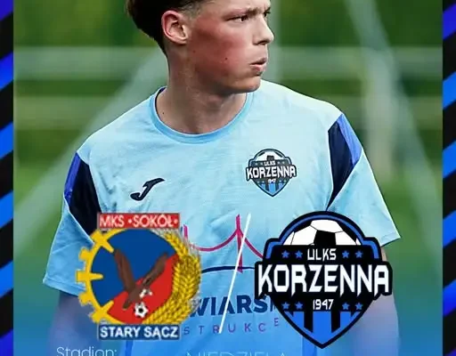 Liga Okręgowa: Seniorzy Korzennej zagrają na wyjeździe z Sokołem Stary Sącz