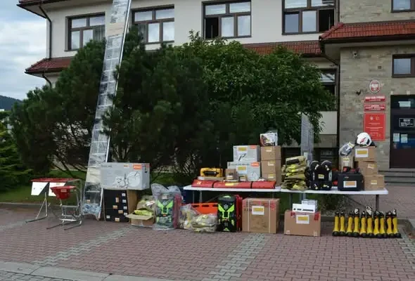 Nowoczesny sprzęt dla OSP w Gminie Łososina Dolna – inwestycja w bezpieczeństwo mieszkańców