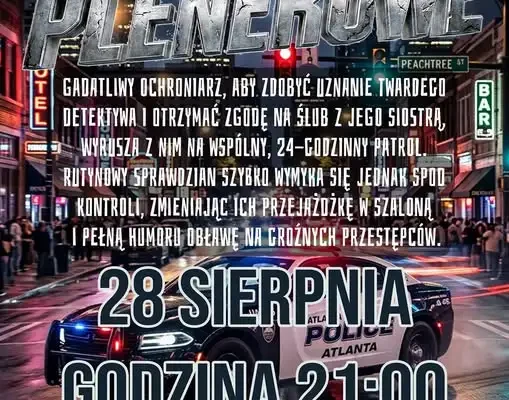 Ostatnie w tym sezonie kino plenerowe w Lącku – w piątek o 21:00