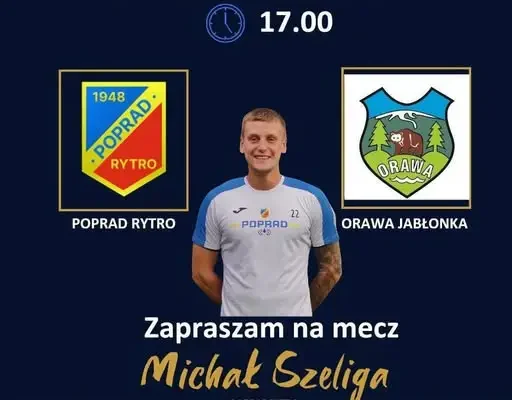 Poprad Rytro kontra Orawa Jabłonka – dziś o 17:00 na stadionie w Rytrze