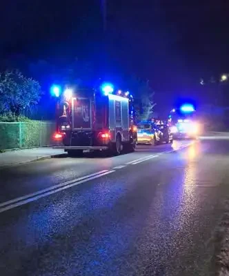 Poważny wypadek w Podegrodziu. Zderzyły się dwa pojazdy