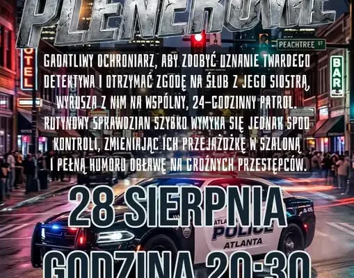 Ostatnie kino plenerowe w tym sezonie – już w piątek o 20:30