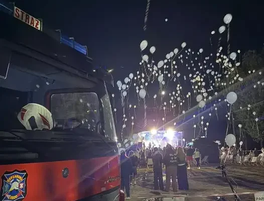 Ochotnicza Straż Pożarna z Łabowej zabezpieczała IV Koncert Papieski w Maciejowej
