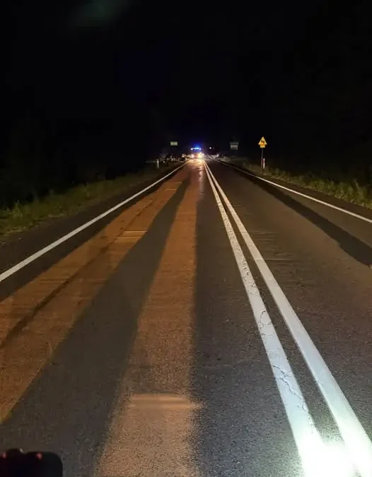 Substancja ropopochodna na DK75 w Łabowej – interwencja służb