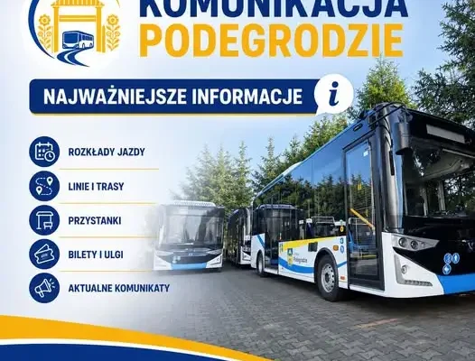 Gminna komunikacja w Podegrodziu wystartuje 1 września – nowe linie, bilety i aplikacja