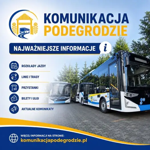 Gminna komunikacja w Podegrodziu wystartuje 1 września – nowe linie, bilety i aplikacja