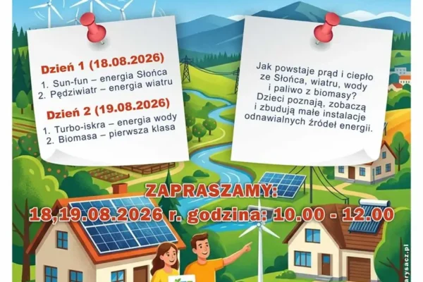 Warsztaty OZE dla dzieci w Starym Sączu – rusza edukacyjny projekt