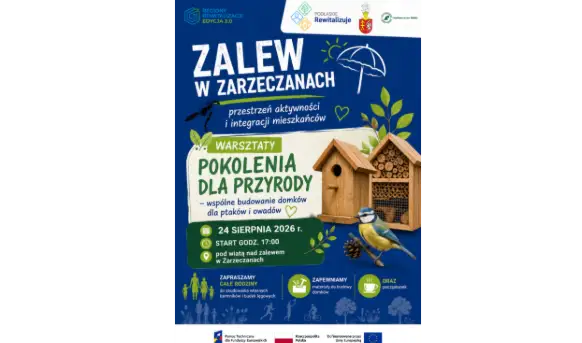 Międzypokoleniowe warsztaty nad Zalewem w Zarzeczanach