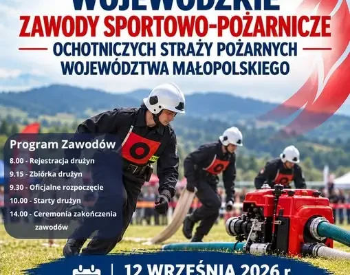 Wojewódzkie Zawody Sportowo-Pożarnicze OSP w Nawojowej już w sobotę