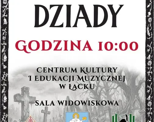 Narodowe Czytanie 2026 w Łącku: Dziady Adama Mickiewicza w Centrum Kultury