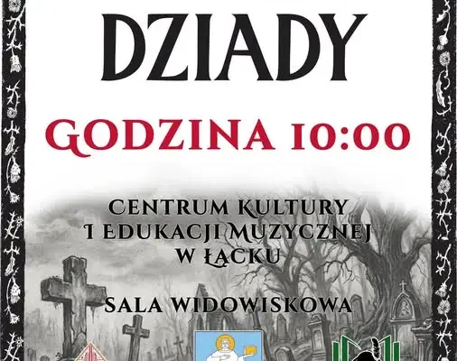 Narodowe Czytanie w Łącku: Dziady Adama Mickiewicza w Centrum Kultury