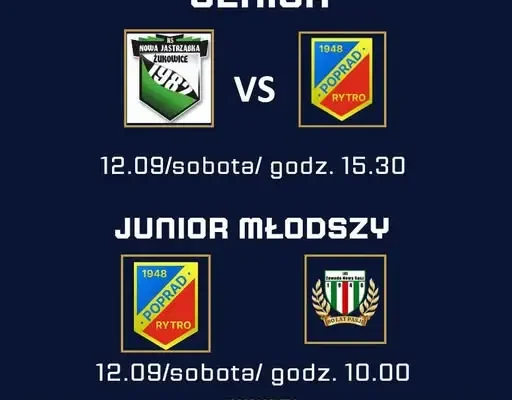 Poprad Rytro: weekend pełen emocji – juniorzy u siebie, seniorzy na wyjeździe