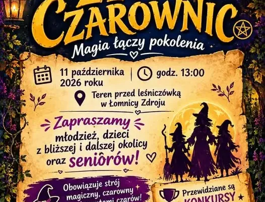 Zlot Czarownic w Łomnicy-Zdroju – Aktywne Penelopy zapraszają 11 października