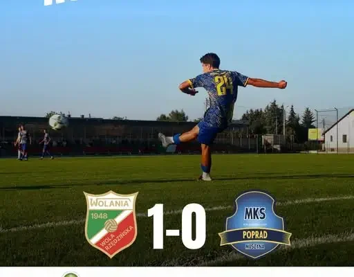 Poprad Muszyna bez punktów po wyrównanym meczu. Rywal zdobył gola w 77. minucie
