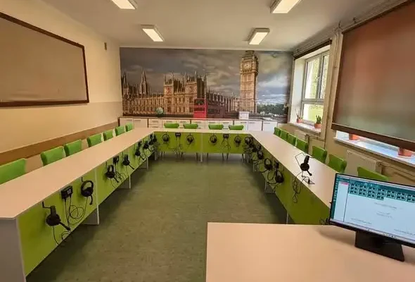 Nowoczesna pracownia językowa w Szkole Podstawowej w Przydonicy