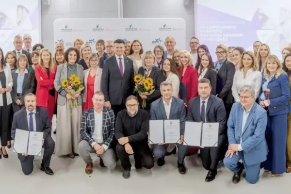 Agnieszka Fedko z gminy Chełmiec w Małopolskim Komitecie Rozwoju Ekonomii Społecznej