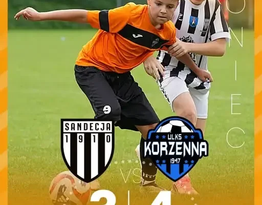 U-13 Korzenna wywozi komplet punktów z Nowego Sącza po emocjonującym meczu