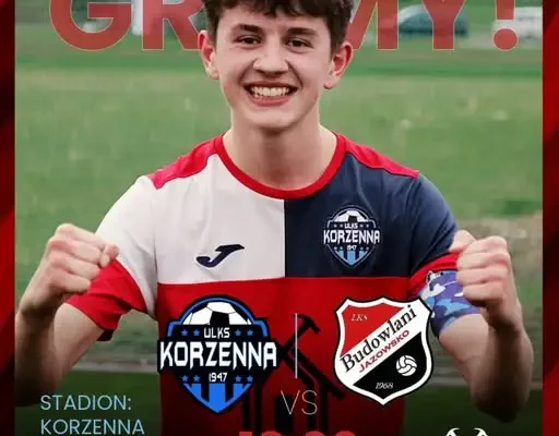Juniorzy Starsi ULKS Korzenna wracają do gry – środowy mecz z Budowlanymi Jazowsko