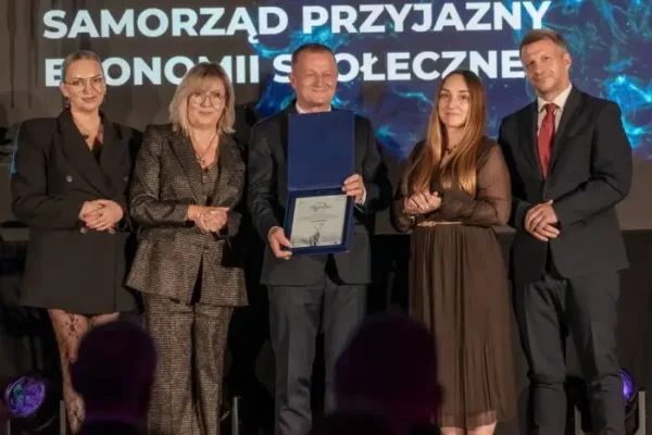 Gmina Korzenna z nagrodą Małopolskiego Lidera Ekonomii Społecznej 2026