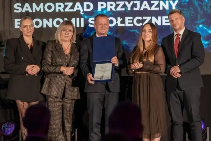 Gmina Korzenna z nagrodą Małopolskiego Lidera Ekonomii Społecznej 2026