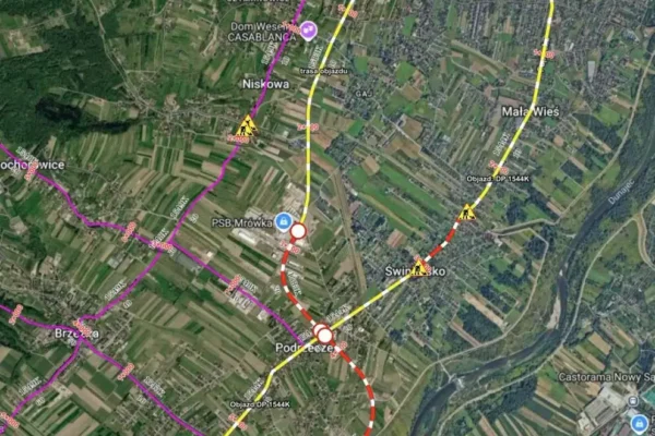 Nowy Sącz: zamknięcie odcinka obwodnicy zachodniej od 16 września