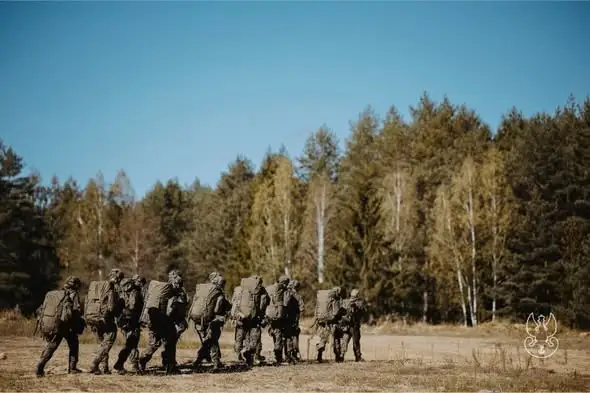 Żołnierze 1 Podlaskiej Brygady Obrony Pogranicza szkolą się w gminie Gródek