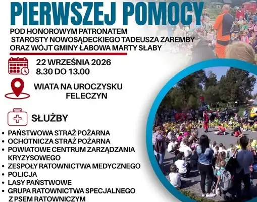 Światowy Dzień Pierwszej Pomocy 2026 w Feleczynie – ponad 400 uczestników