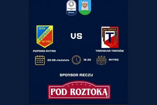 Poprad Rytro walczy o pełną pulę – niedzielny mecz z Tarnovią Tarnów