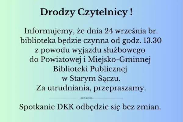 Październik w Bibliotece Publicznej w Muszynie – spotkania, wystawy i warsztaty