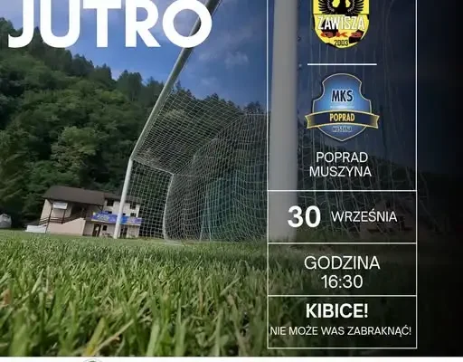 Poprad Muszyna walczy o finał Pucharu Polski Podokręgu Nowy Sącz