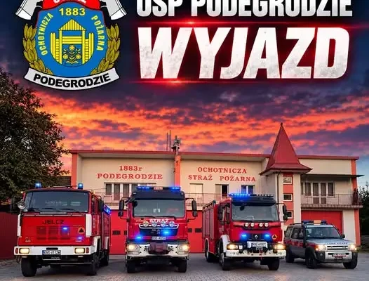 Fałszywy alarm E-call w Juraszowej. Strażacy z Podegrodzia i Juraszowej w akcji