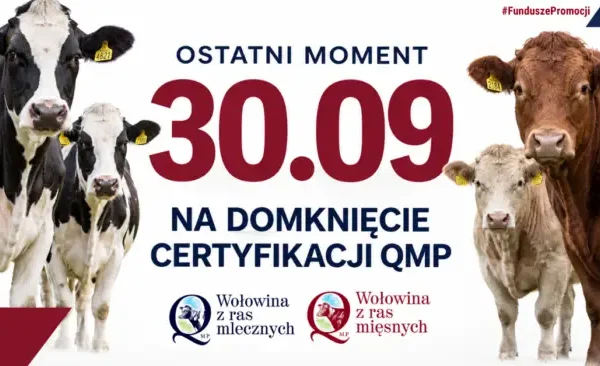Certyfikat QMP: rolnicy z gminy Korzenna mają czas tylko do 30 września
