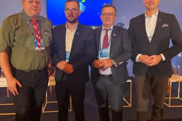 Wójt Chełmca na Forum Ekonomicznym w Karpaczu: samorząd jak firma