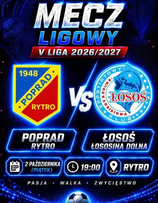 Łosoś Rytro zmierzy się z wiceliderem Hal-Mont V Ligi Wschód