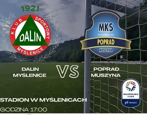 Poprad Muszyna zagra na wyjeździe z Dalinem Myślenice