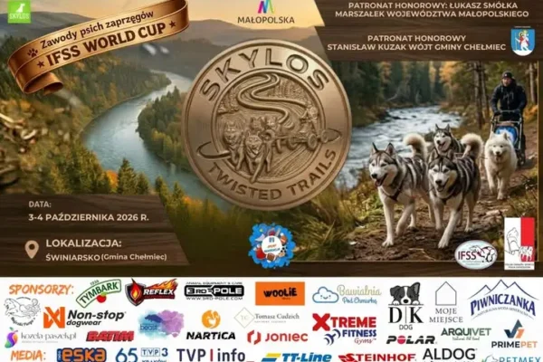 SKYLOS Twisted Trails w Świniarsku – Puchar Świata psich zaprzęgów i utrudnienia dla mieszkańców