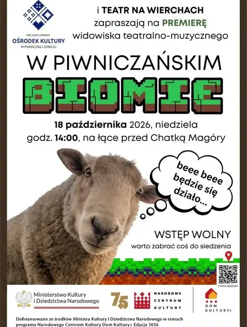 Piwniczna-Zdrój: „W Piwniczańskim Biomie” – premiera widowiska teatralno-muzycznego już 18 października