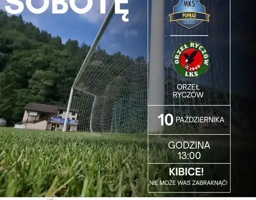 Poprad Muszyna zagra z Orłem Ryczów w Texom Małopolskiej 4. Lidze