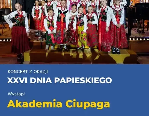 Akademia Ciupaga wystąpi w TVP1 z okazji Dnia Papieskiego