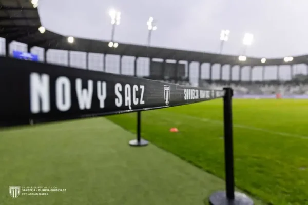 Akredytacje dziennikarskie na mecz Sandecji Nowy Sącz z Zawiszą Bydgoszcz