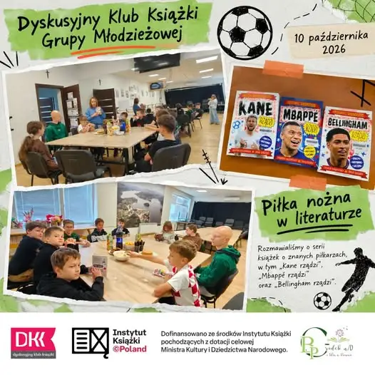Dyskusyjny Klub Książki dla młodzieży w Grodku wznowił spotkania po wakacjach