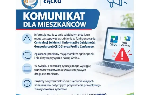 Ogólnopolskie problemy z CEIDG i Profilem Zaufanym – utrudnienia dla mieszkańców