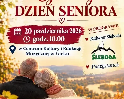 Gminny Dzień Seniora w Łącku – zaproszenie na 20 października
