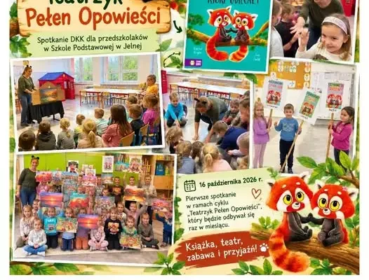 „Teatrzyk Pełen Opowieści” – pierwsze spotkanie już za nami!