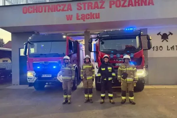 Minuta ciszy dla strażaków, którzy zginęli w Nisku