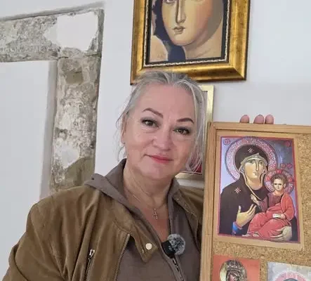 Stary Sącz: ikony Barbary Ruchały w Domu św. Kingi